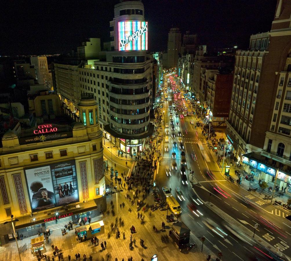 Cozy Apartment In Plaza Espana /Gran Via Madrid Exterior foto